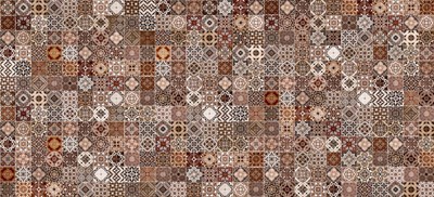 Плитка CERSANIT облицовочная Hammam 1c 20*44 коричневый рельеф HAG111D - фото 66731