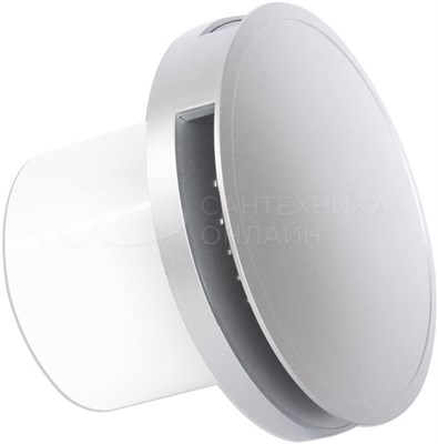 Вентилятор EUROPLAST с крышкой EAT100S серебро - фото 66768