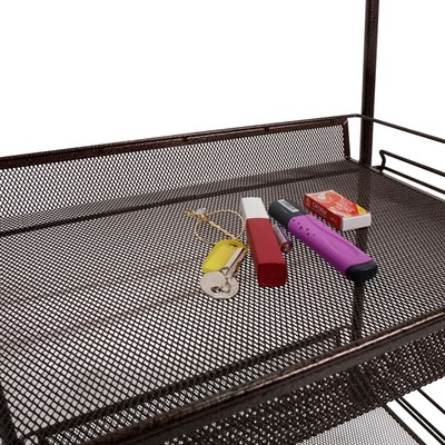 Этажерка ЛАДЬЯ 35КС, медный антик Э 410М - фото 66895