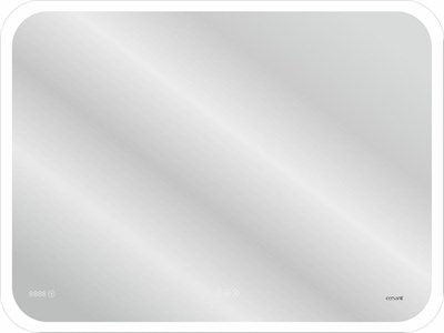 Зеркало LED DESIGN PRO 70*80 bluetooth, часы, подсветка, прямоугольное KN-LU-LED070*80-p-Os - фото 67048