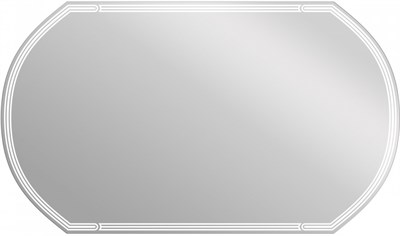 Зеркало LED DESIGN 120*70 с подсветкой, антизапотевание, овальное 090 - фото 67134