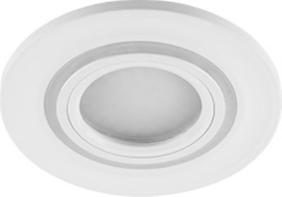 Светильник потолочный Feron встраив.светод.подсв.15LED*2835 SMD 4000K MR16 50W G5.3 бел.CD600 29711 - фото 67746