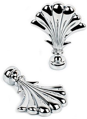 Комплект DELFA из 2-х наконечников Морена СН-19-149-30 хром - фото 67771
