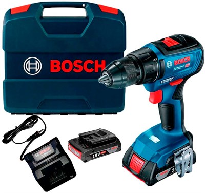 Дрель-шуруповерт BOSCH аккумуляторный GSR 18V-50 06019H5000 - фото 67791