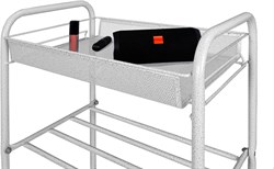 Подставка для обуви 5-ти полочная 40, белое серебро ПДО 240Б - фото 67879