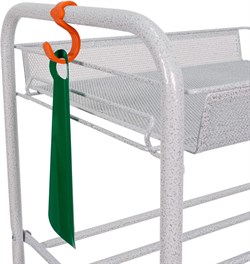 Подставка для обуви 5-ти полочная 40, белое серебро ПДО 240Б - фото 67883