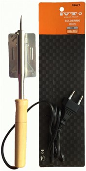 Паяльник IVT 80W (деревянная ручка) 02677 - фото 67945