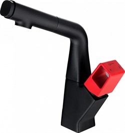 Смеситель LEMARK для кухни SOUL с вытяжным изливом черный LM6008BR - фото 68402