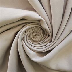 Шторы портьерные Блэкаут матовый 135*260 2шт бежевые 100547 - фото 68804