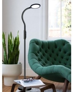 Светильник ARTSTYLE напольный светодиодный, гибкая стойка, черный 18Вт, 30000ч TL-510B - фото 68975