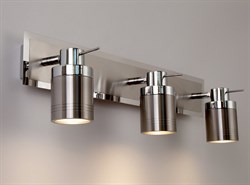 Спот ESCADA BERGAMO IP44 3xGU10x35W 10173/3A никель/сатин - фото 68993