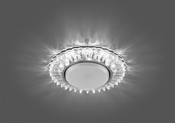 Светильник потолочный Feron встр.светод.подсв.20LED*2835 SMD 4000K 15W GX53 CD4025 проз.хр без лампы - фото 69112