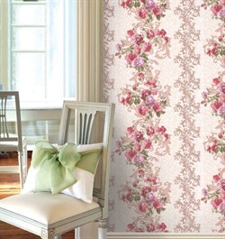 Обои ГОМЕЛЬОБОИ С6К Розмари-61 симплекс 0,53*10,05м (1упак-24рул) - фото 69272