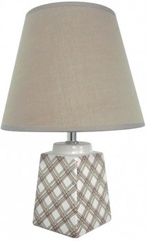 Светильник настольный ESCADA 698/1L E27*60W Beige - фото 69344