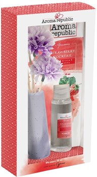 Ароматический диффузор AROMA REPUBLIC Cyprus КЛУБНИЧНЫЙ КОКТЕЙЛЬ 50мл 90026 - фото 69486