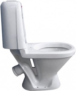 Унитаз-компакт Самарский Эконом/Стандарт белый - фото 69511