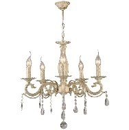 Люстра TEKAVIZE S2558 5xE14 WHITE 520*520*800 159-17824 - фото 69810