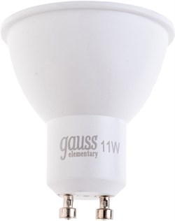 Лампа GAUSS LED Elementary MR16 11W GU10 850Lm 6500K 13631 - фото 69988