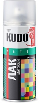 Лак KUDO универсальный акриловый матовый 520мл.KU-9004 - фото 70614