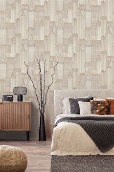 Обои EURO DECOR Skyline декор 7117-17 виниловые 1,06*10,05м (1упак-6рул) - фото 70617