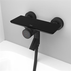 Смеситель IDDIS SHELFY для ванны Push Control черн. SHEBLBTi02WA - фото 70678