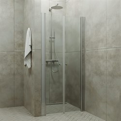 Перегородка душевая стеклянная Дабл 1000*1850 - фото 70782