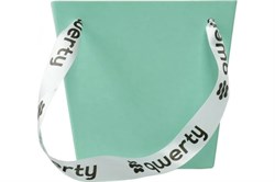 Пакет для цветов QWERTY Призма, высота 15см, мятный 74100 - фото 71077