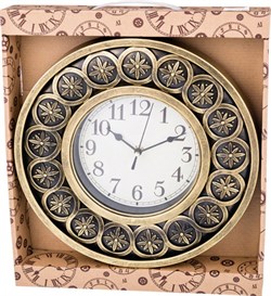 Часы настенные LEFARD Royal House кварцевые D=30см, циферблат D=15,5см 220-302 - фото 71306