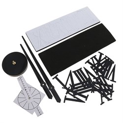 Часы-наклейка DIY Лорье чёрные 120см (+ механизм) 2366733 - фото 71343