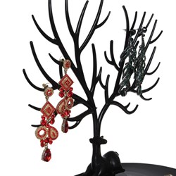 Подставка для украшений Олень! 25*15*22см прямоугольная черная 1886436 - фото 71373