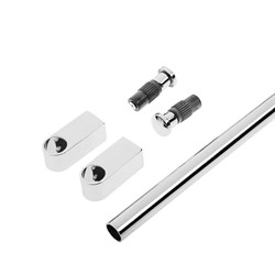 Рейлинг HD 50.21.00, L=1м, d=16мм, комплект с креплением, хром 2496693 - фото 71401