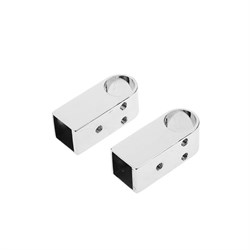 Рейлинг HD 50.21.00, L=1м, d=16мм, комплект с креплением, хром 2496693 - фото 71402