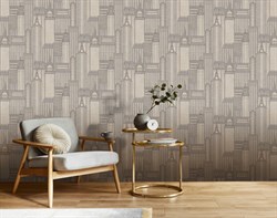 Обои EURO DECOR Skyline декор 7117-24 виниловые 1,06*10,05м (1упак-6рул) - фото 71834