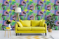 Обои EURO DECOR Forma декор 6011-18 виниловые 1,06*10,05м (1упак-6рул) - фото 71865