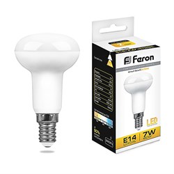 Лампа светодиодная Feron 7W 230V E14 2700K LB-450 25513 - фото 72290
