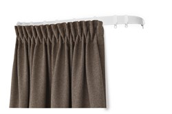 Карнизы DELFA гибкий 500 см цвет белый - фото 72718