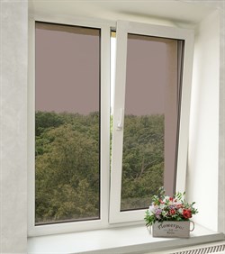 Пленка DELFA оконная статическая светоотражающая TM5-T03/S76 кофе - фото 72832