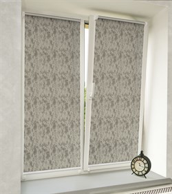 Штора рул. DELFA СРШ-01МП-77015 38(34)/170 Марс термо В/О темно-серый - фото 73299