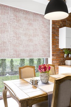 Штора рул. DELFA СРШ-03П-3493 160/170 Лондон розовый РБ - фото 73886