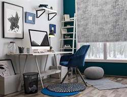 Штора рул. DELFA СРШ-03П-3497 120/170 Лондон серый РБ - фото 73888