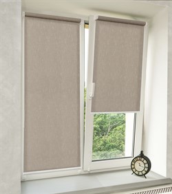 Штора рул. DELFA СРШ-01МП-3474 56(52)/170 Гала бежево-серый - фото 74198