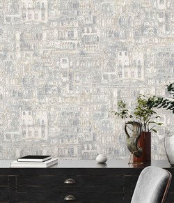 Обои EURO DECOR Palazzo Ducale декор 9144-11 виниловые 1,06*10,05м (1упак-6рул) - фото 75100