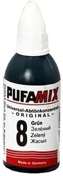 Колер PUFAS для тонирования pufamix № 8 зеленый 20 мл - фото 75224