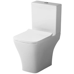 Унитаз-компакт DAMIXA Titan безободковый, с сиденьем микролифт DX78C8600SC - фото 75276