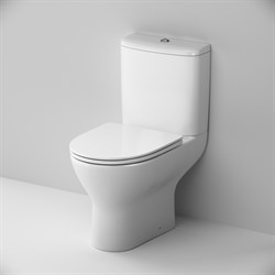 Унитаз-компакт DAMIXA Luna безободковый, с сиденьем микролифт DX46C8600SC - фото 75296