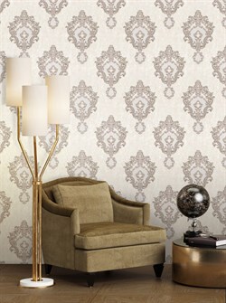 Обои EURO DECOR Medaillon декор 7155-00 виниловые 1,06*10,05м (1упак-6рул) - фото 75791