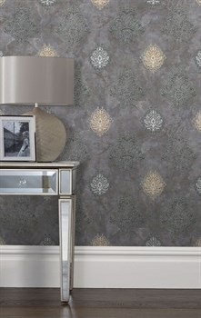 Обои EURO DECOR Allegra декор 9106-22 виниловые 1,06*10,05м (1упак-6рул) - фото 76258