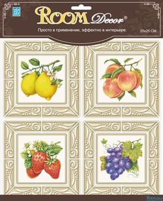 Элемент декоративный ROOM DECOR Декор Фрукты №2 3D TLA 0702 - фото 7626