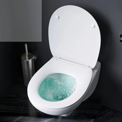 Унитаз AM.PM подвесной Sense без ободка с сиденьем микролифт C741700SC - фото 76813
