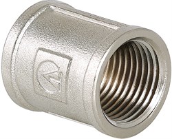 Муфта Valtec латунная вн-вн 1'' VTr.270 - фото 77107